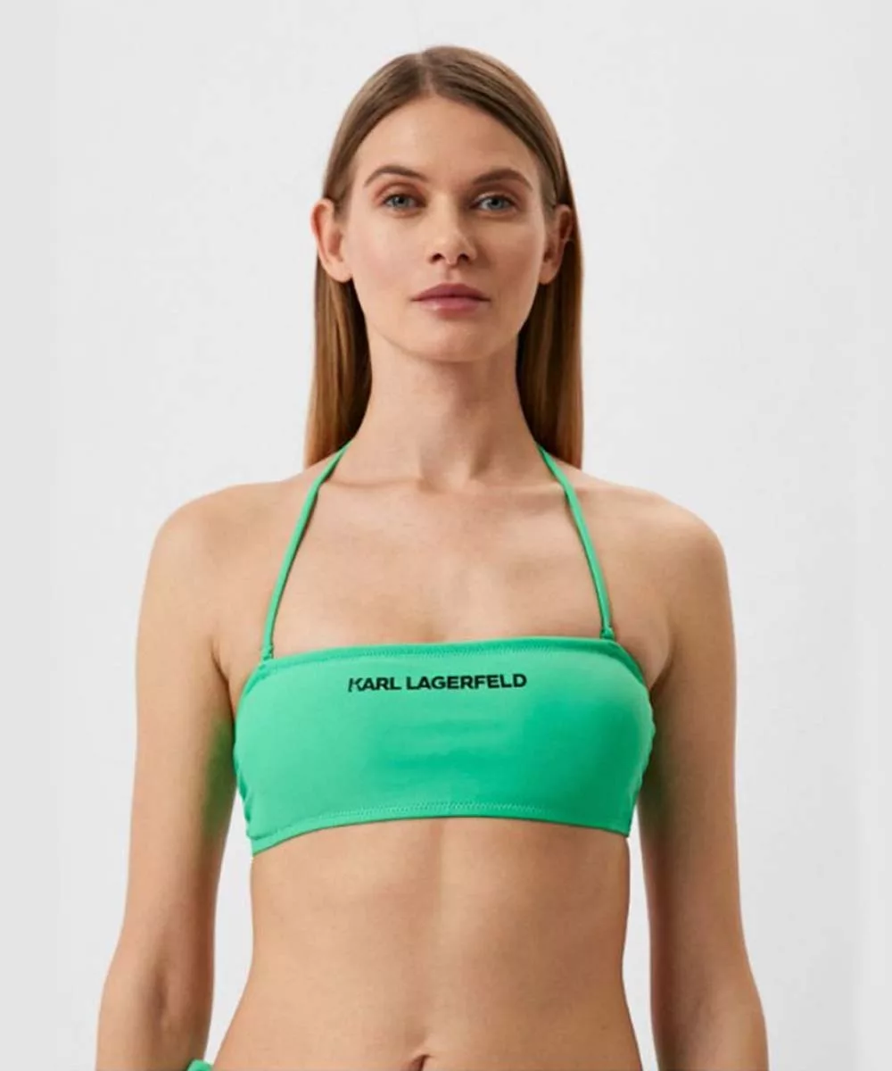 Karl Lagerfeld Ikonik Lurex Triangle Woman'S Top Swimwear - Secret Senses